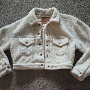 Levi's Sherpa Cream Jacket